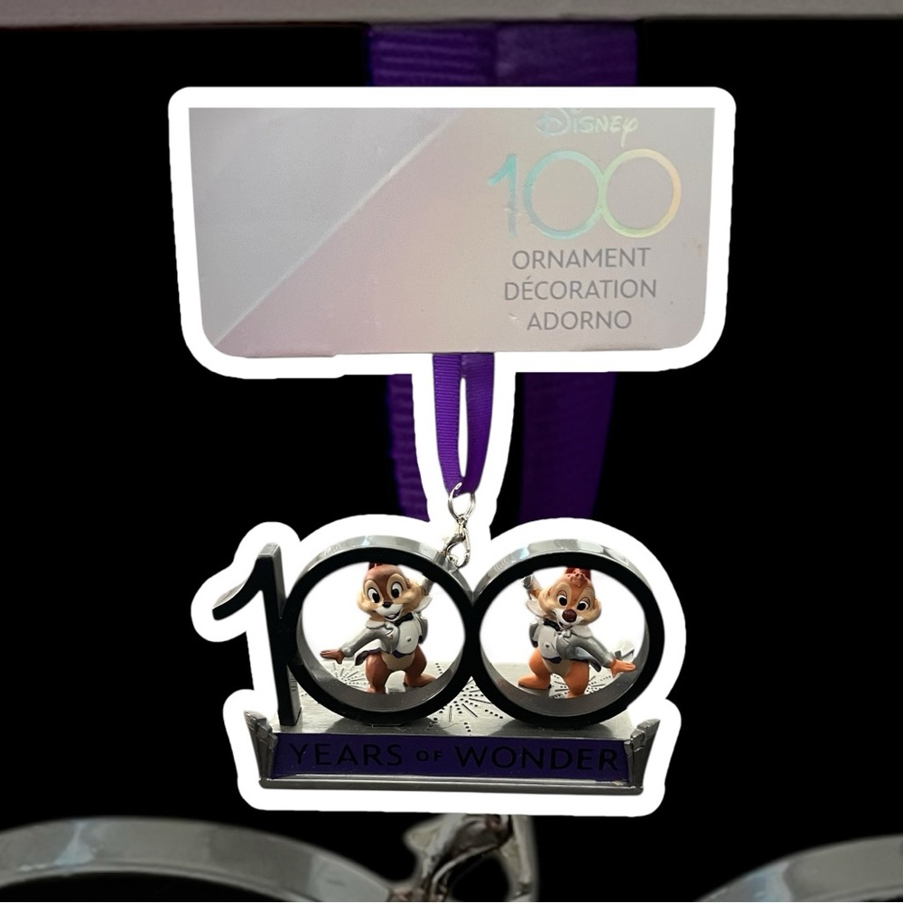 Disney 100 Years of Wonder Chip N Dale Ornament